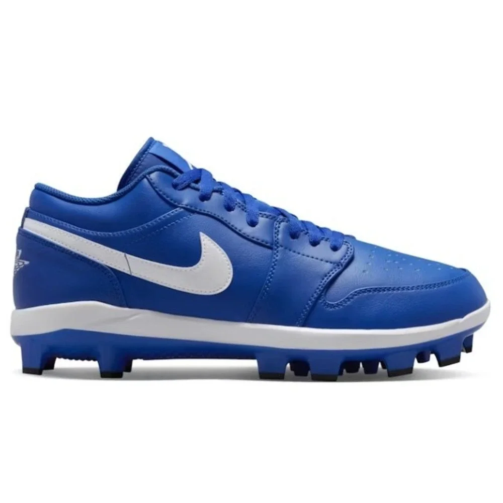 Nike Air Jordan 1 Retro MCS Low Game Royal White‎ Baseball Cleats CJ8524-401 11